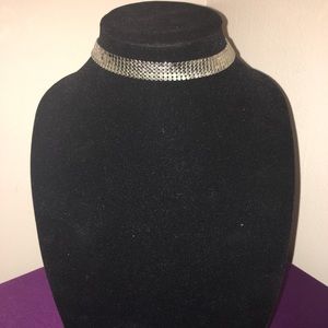 Sterling Silver Chain Choker